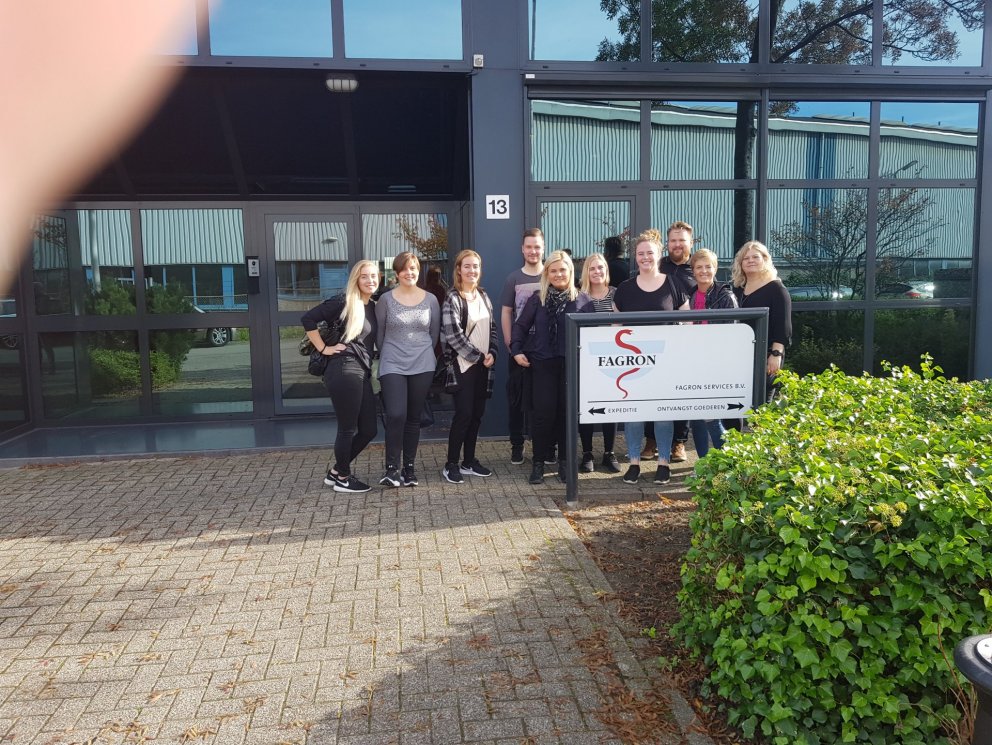 Fyrir utan höfuðstöðvar Fagron