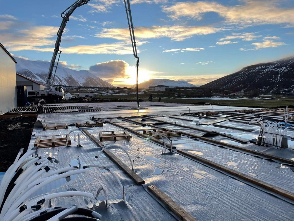 Ný viðbygging rís