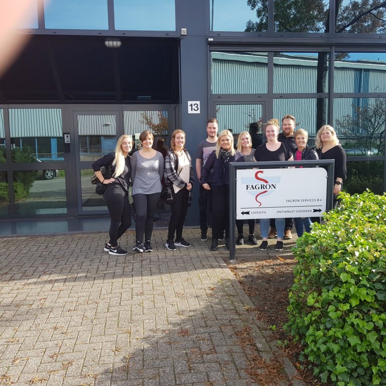 Fyrir utan höfuðstöðvar Fagron