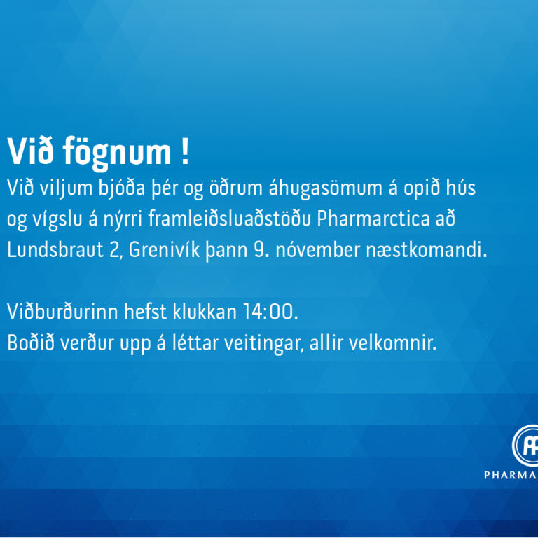 Við fögnum!